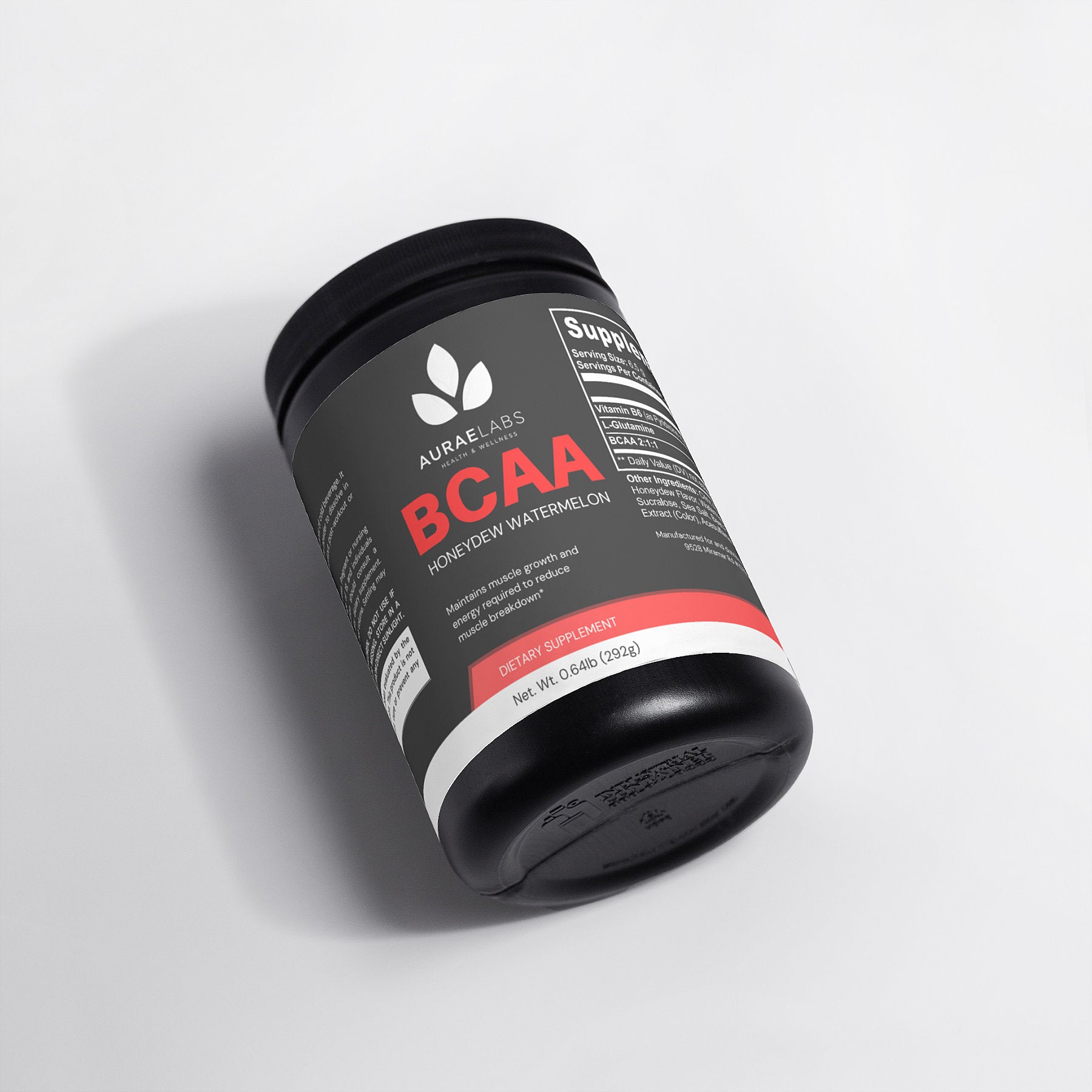 5000mg BCAA and Glutamine supplement for muscle recovery