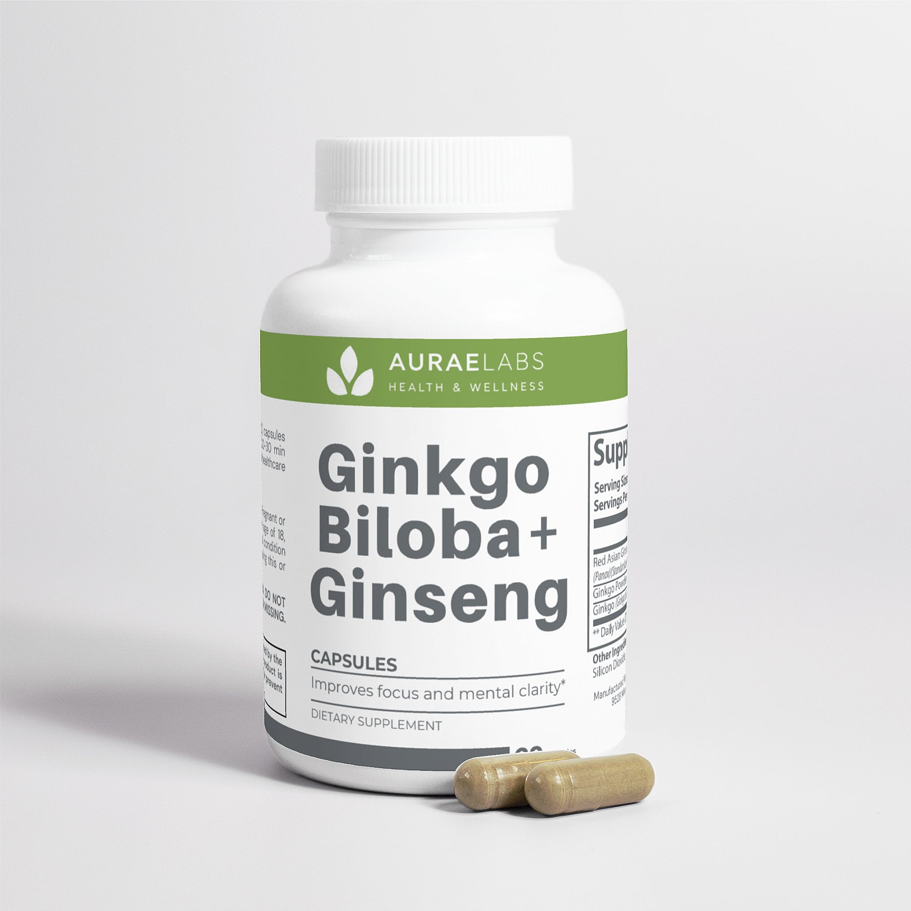 Herbal blend for mental clarity and immune function