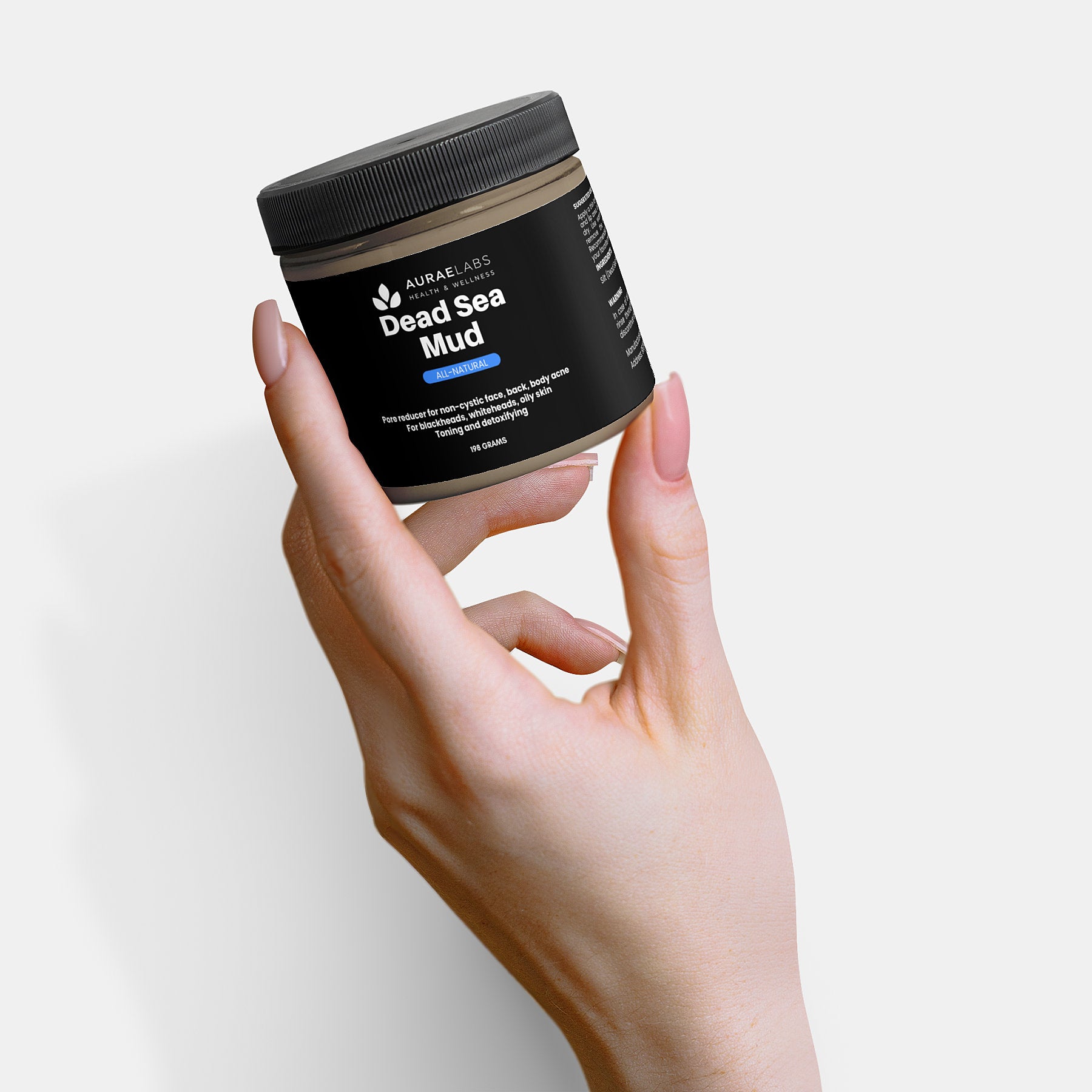 Dead Sea Mud Facial Mask for Healthy Skin and Scalp Care