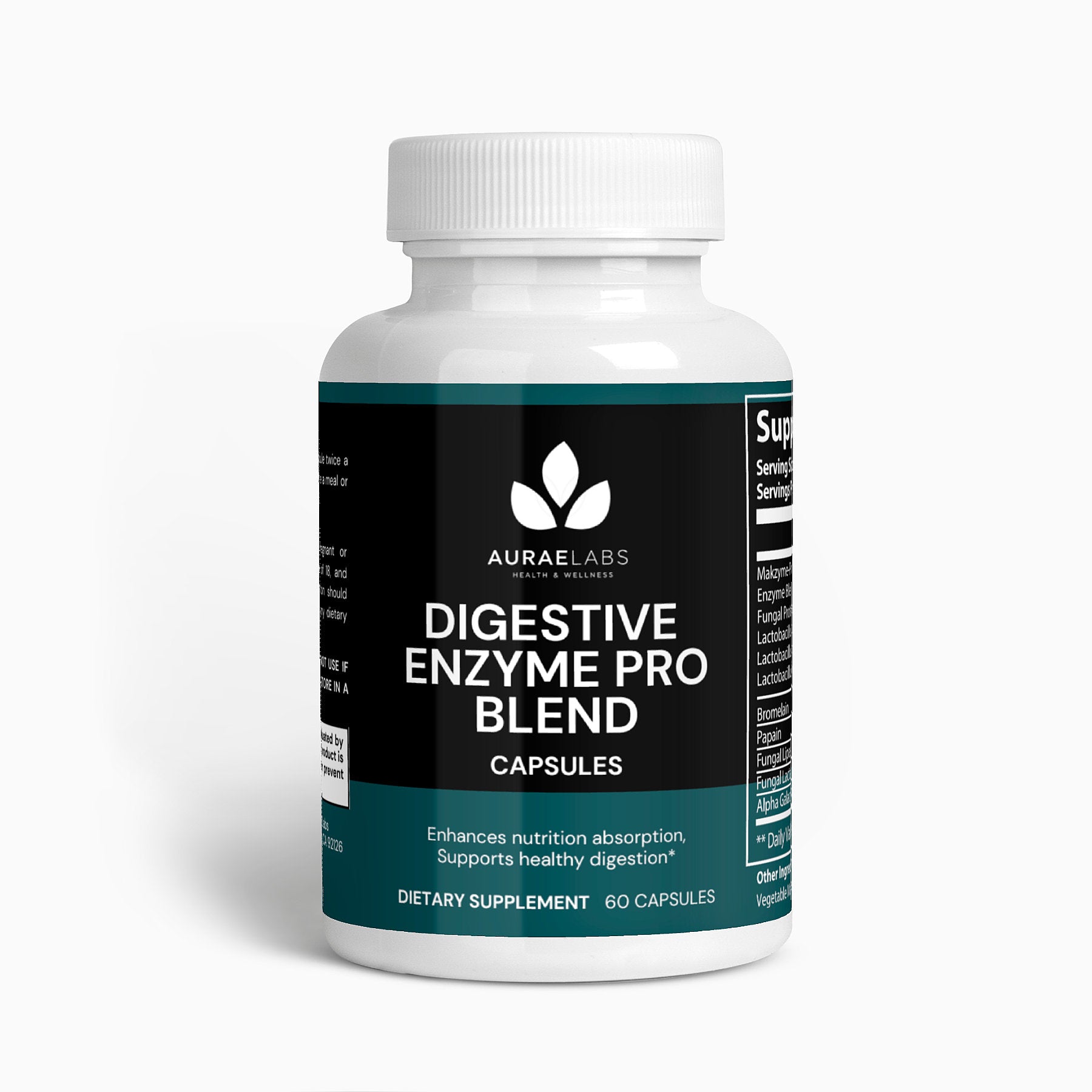 Digestive Enzyme Pro Blend for Gut Health and Nutrient Absorption