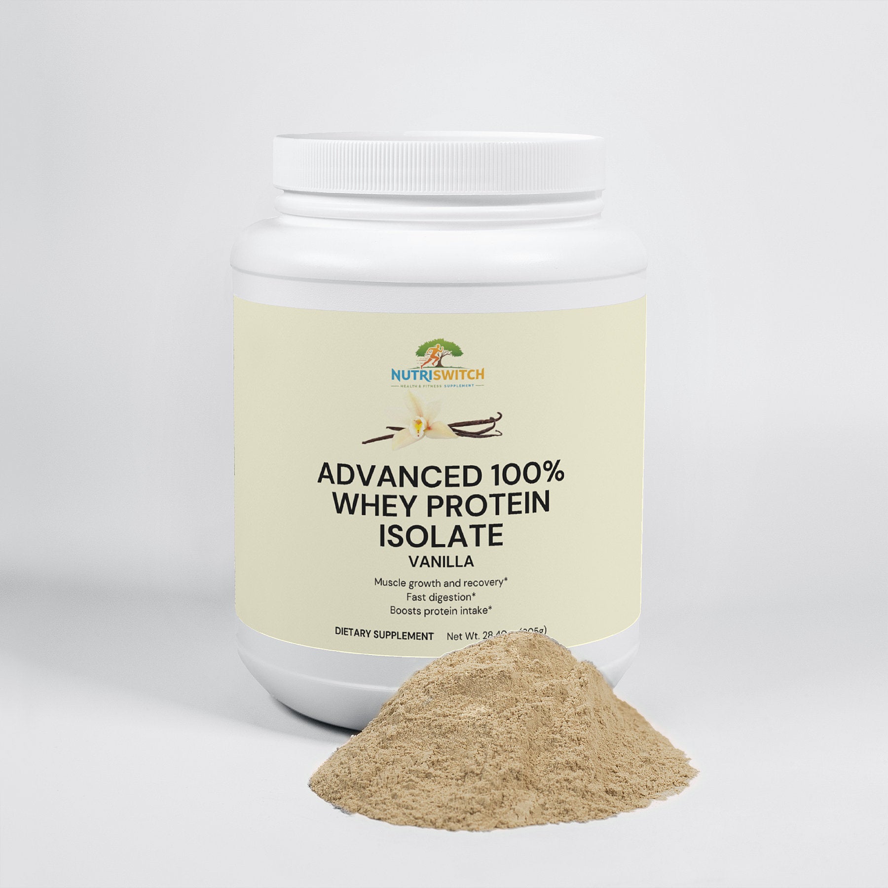 High Quality Vanilla Whey Protein for Post Workout Nutrition