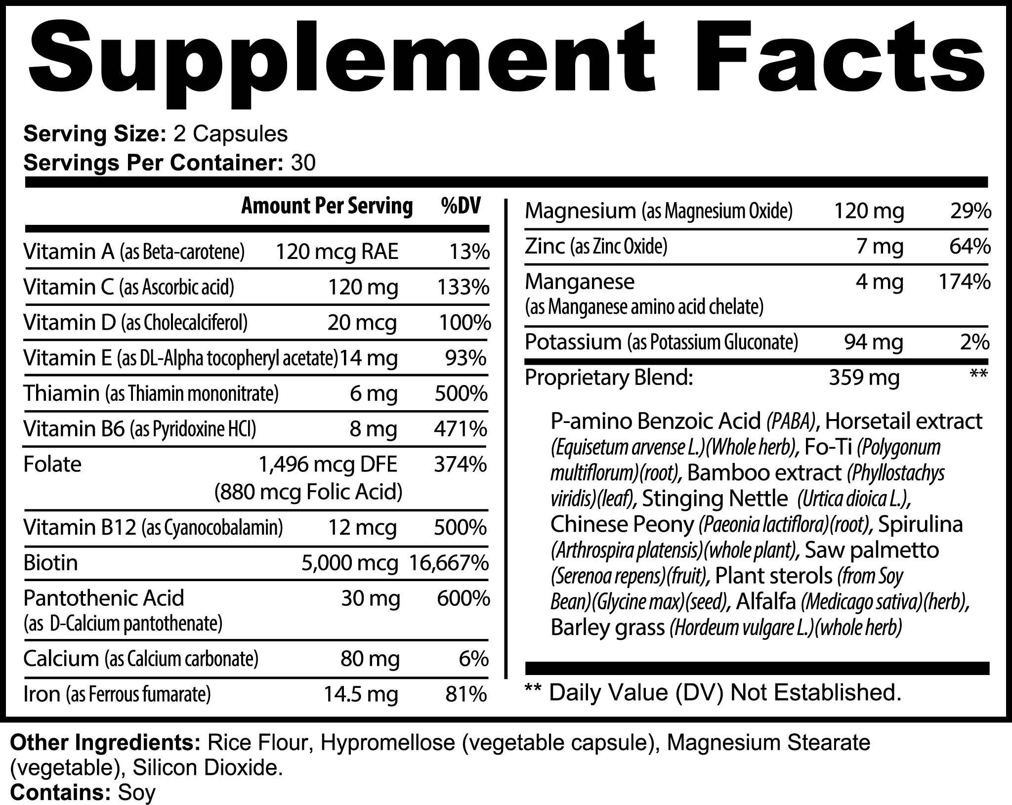 Hair, Skin and Nails Essentials - Aurae Labs