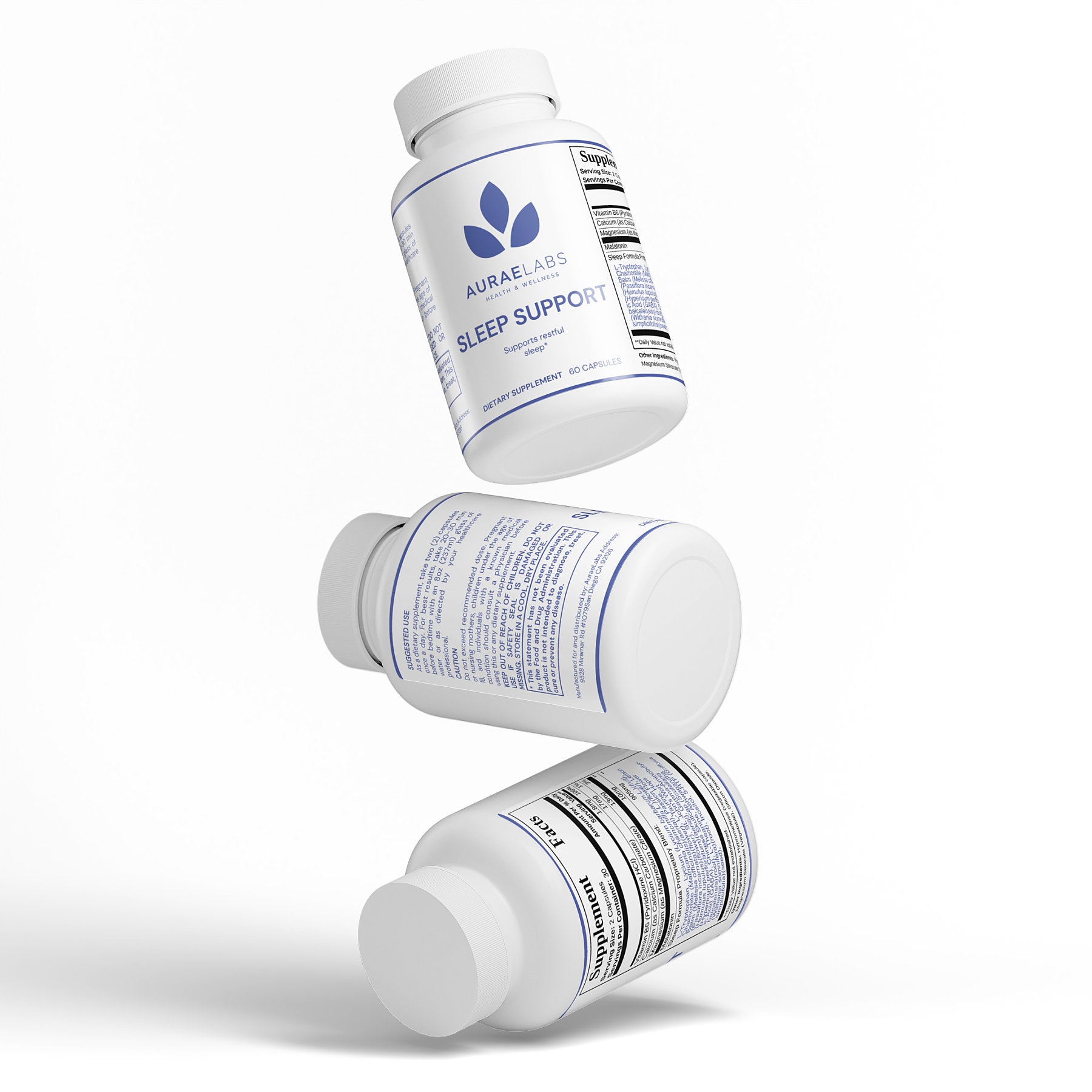 Restful Sleep Formula with Magnesium and B6