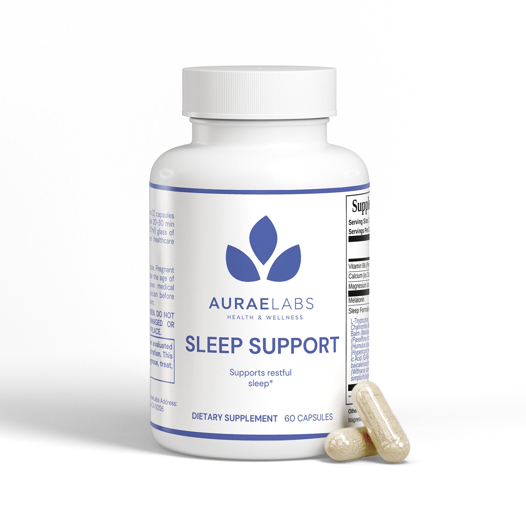 Natural Sleep Aid with Melatonin and Chamomile