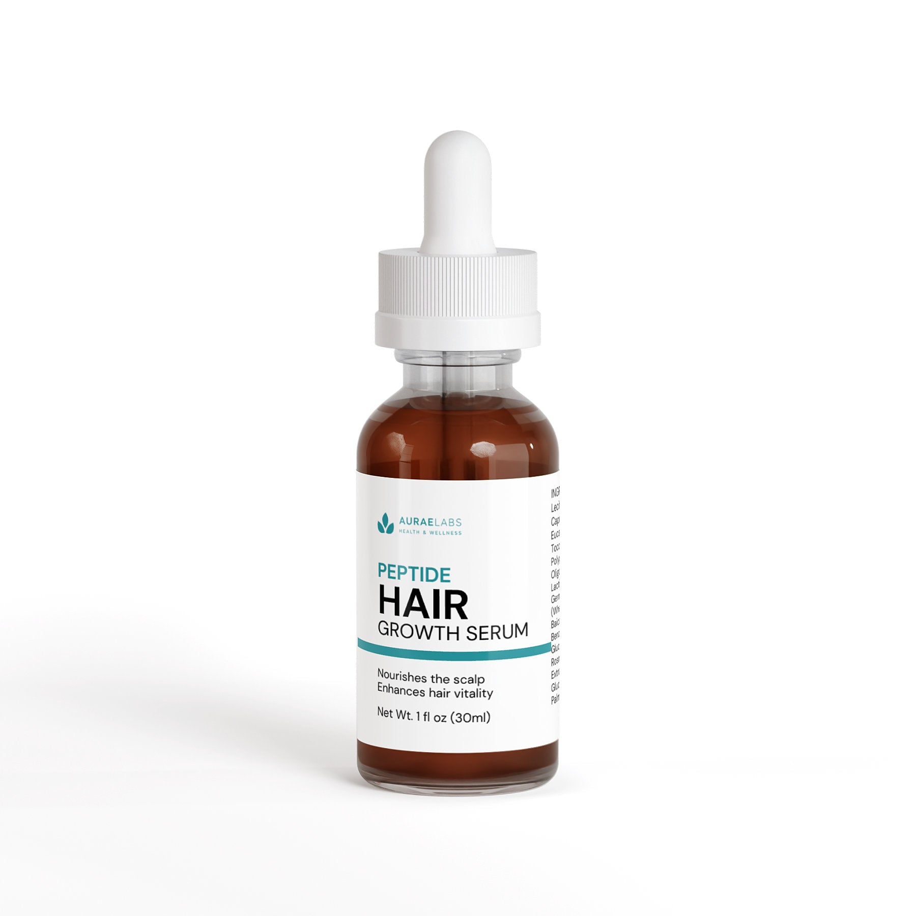 Peptide Hair Growth Serum for Thicker, Fuller Hair