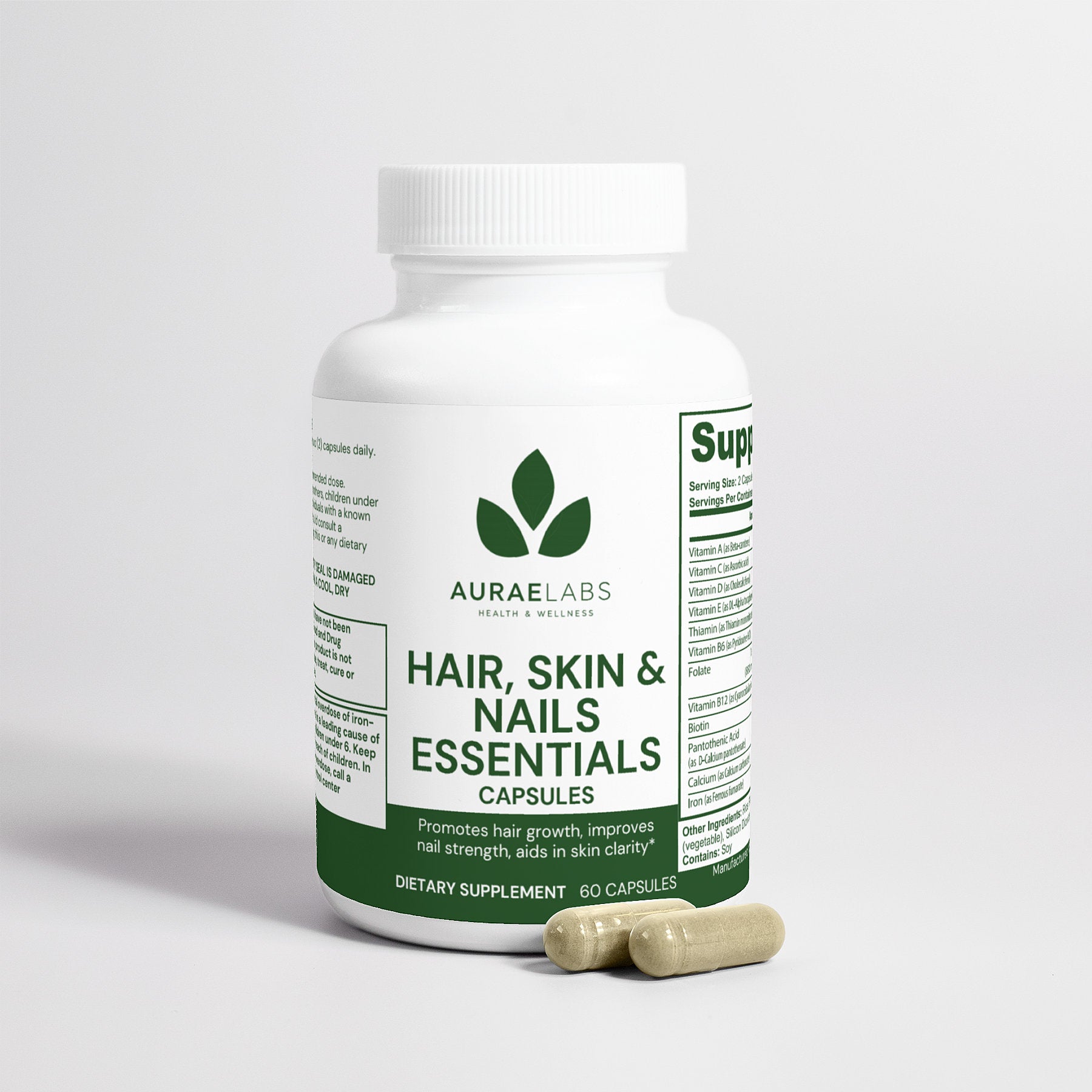 Vitamins and Minerals for Strong Nails and Smooth Skin