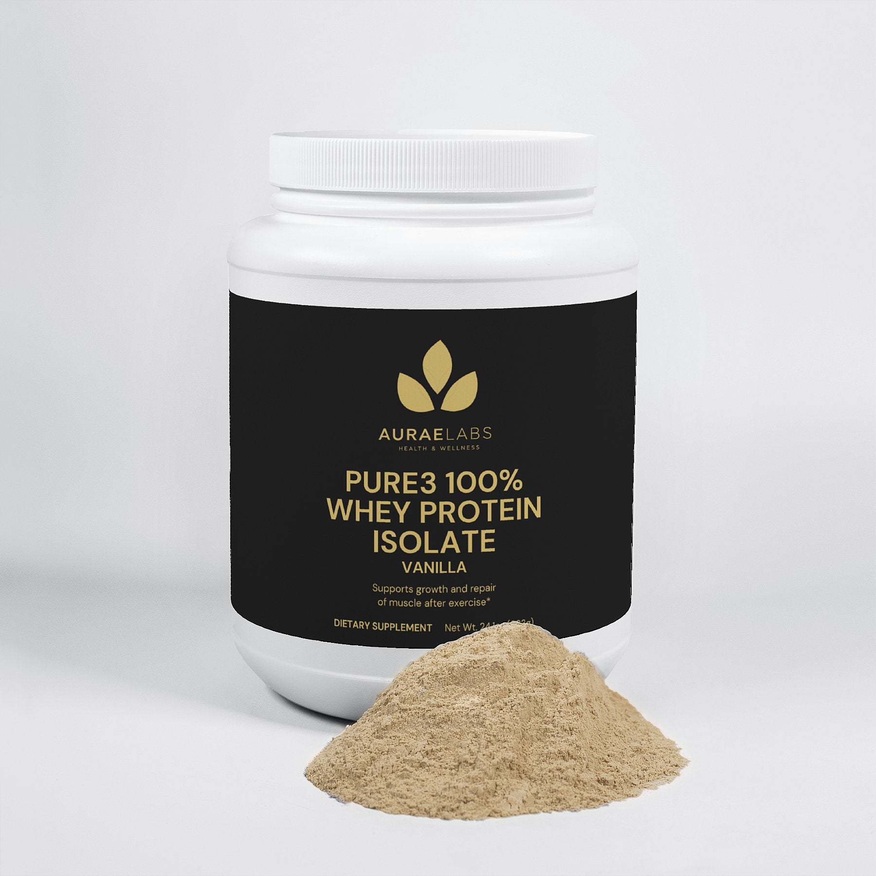Whey Protein Isolate with Natural Vanilla Flavor
